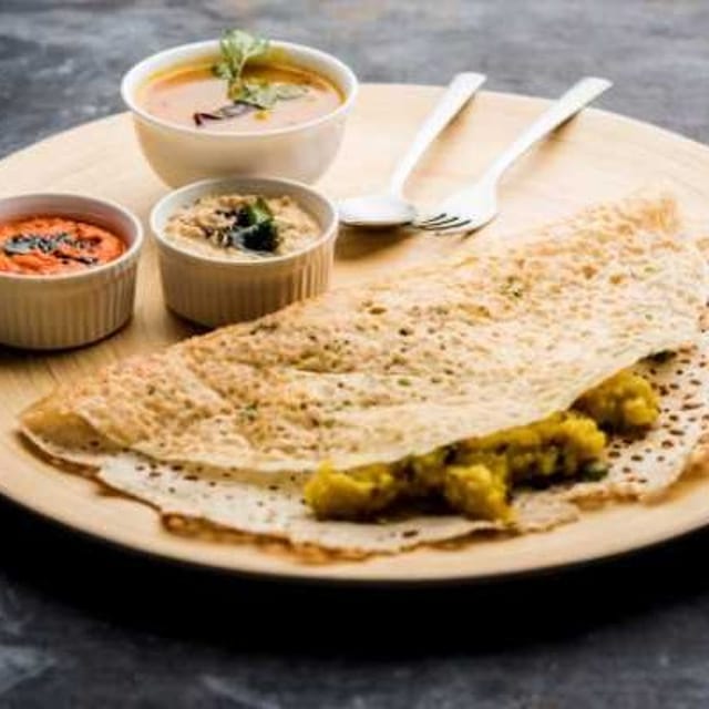Rava Masala Dosa.
