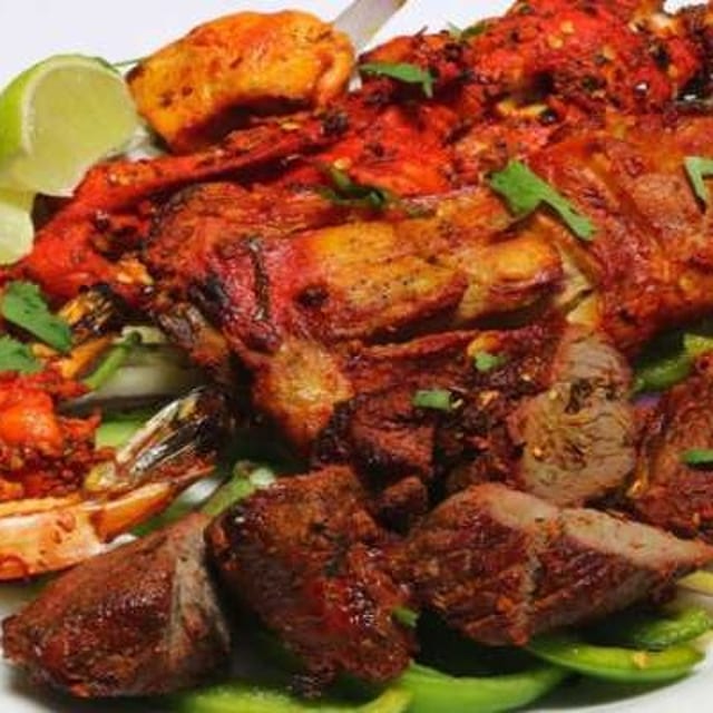 Tandoori Mixed Grill.