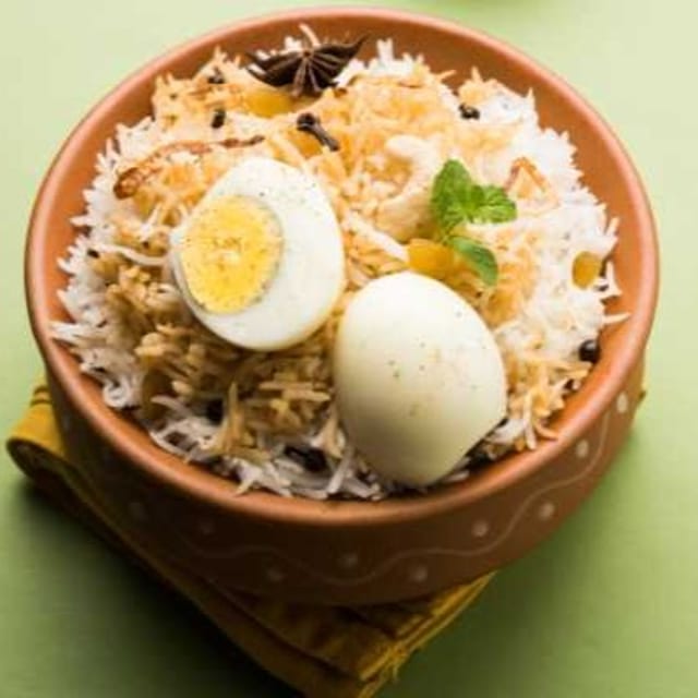 Egg Biryani.