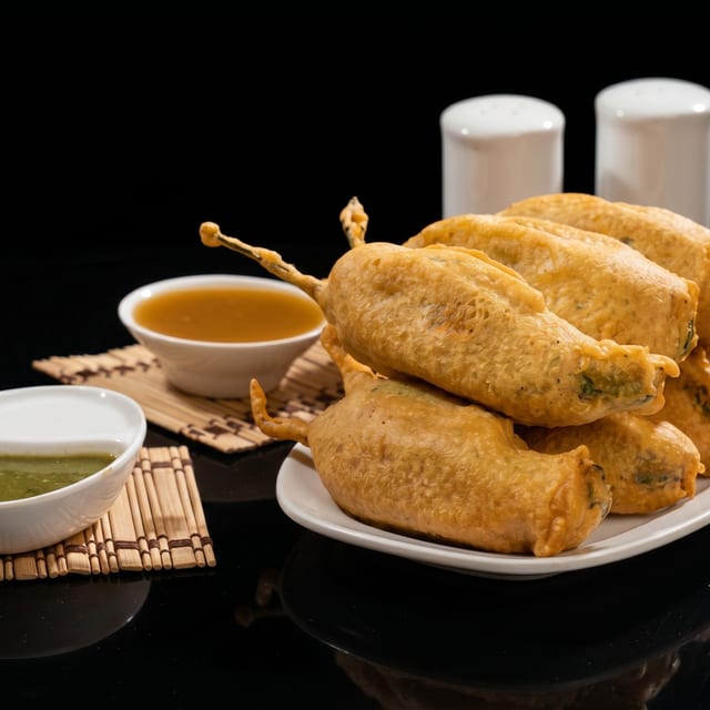 Mirchi Bhaji.