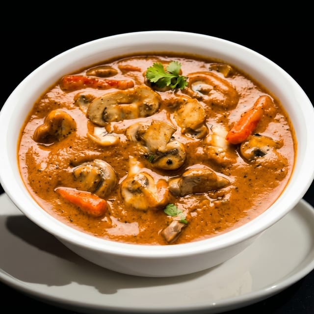 Mushroom Masala.