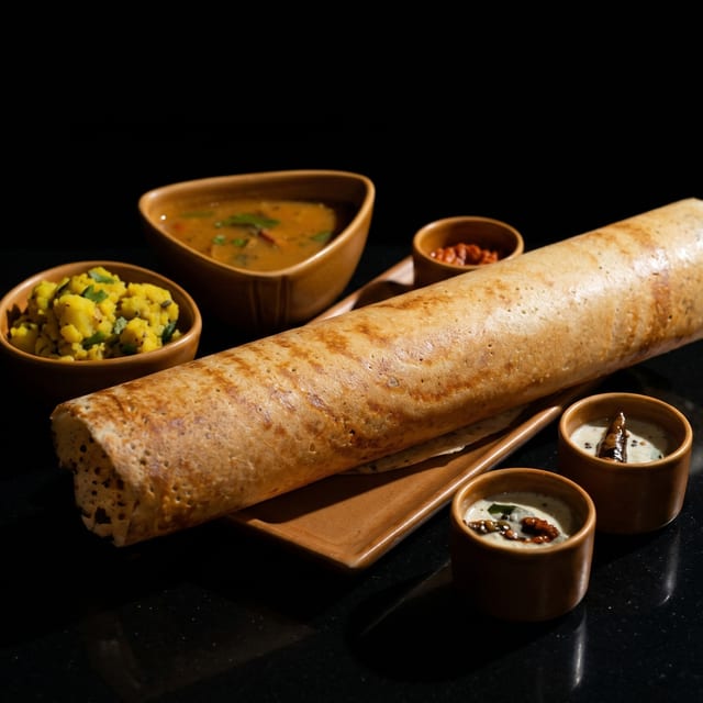 Plain Dosa.