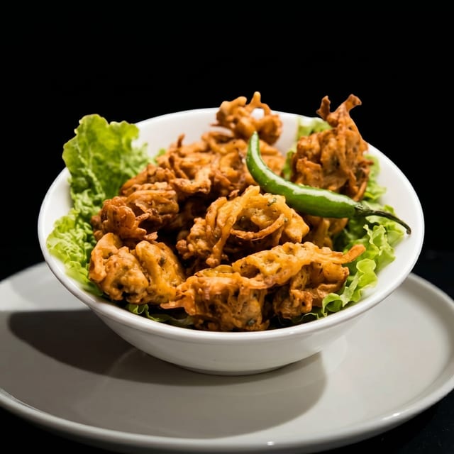 Mixed Veg Pakoras.